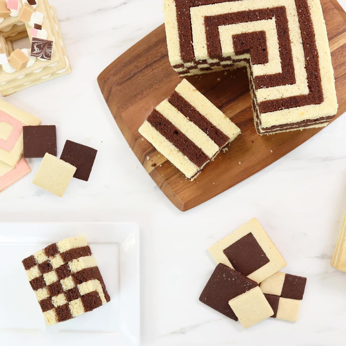 PME Square Stainless Steel Cutters (19 Pack) PME