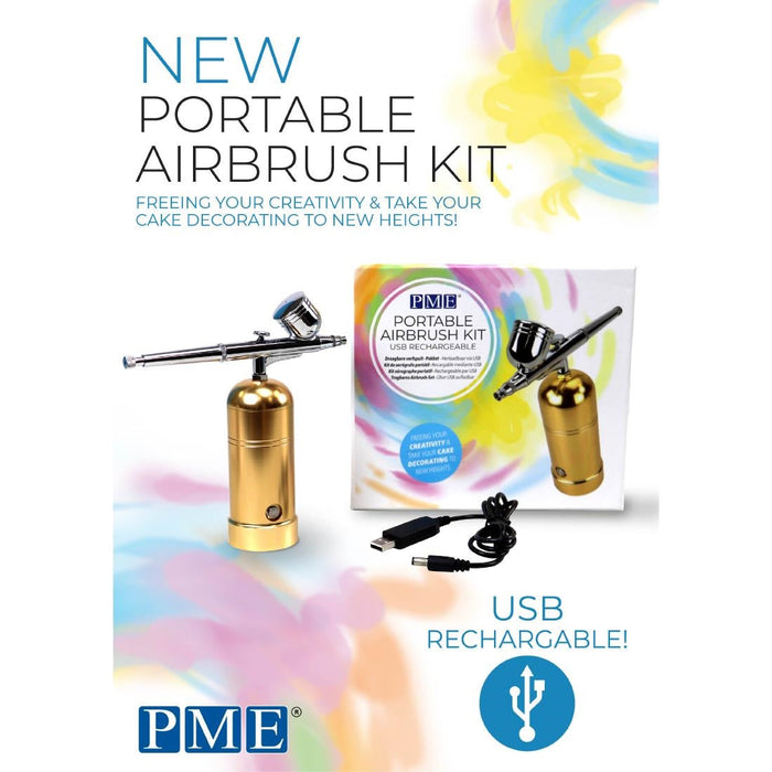 PME Portable USB Rechargeable Airbrush Kit PME