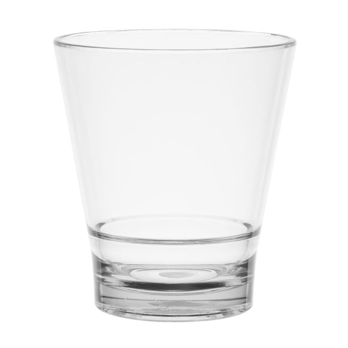 Olympia Kristallon Polycarbonate Stacking Tumblers - Clear 350ml (6 Pack) Olympia