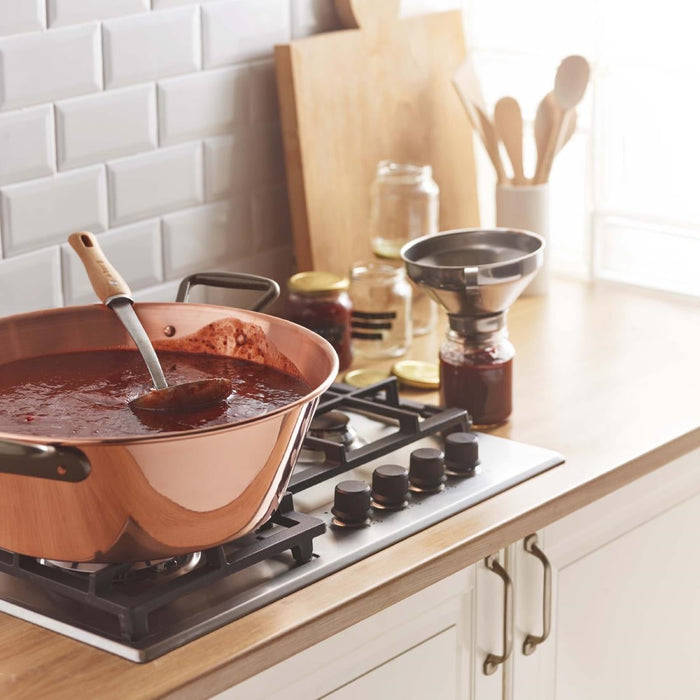 De Buyer Copper Conical Jam Pan 38cm De Buyer