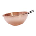 De Buyer Copper Egg Whites Bowl with Cast Iron Ring Handle 200mm De Buyer