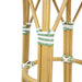 Bolero Parisian Style PE Rattan Bar Stools Light Green (2 Pack) Bolero