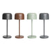 Olympia Siena Table Lamp Round Dome Sage 200mm Olympia