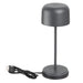 Olympia Siena Table Lamp Round Dome Grey 200mm Olympia