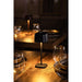 Olympia Lucca Table Lamp Squared Dome Black 200mm Olympia