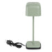Olympia Lucca Table Lamp Squared Dome Sage 200mm Olympia