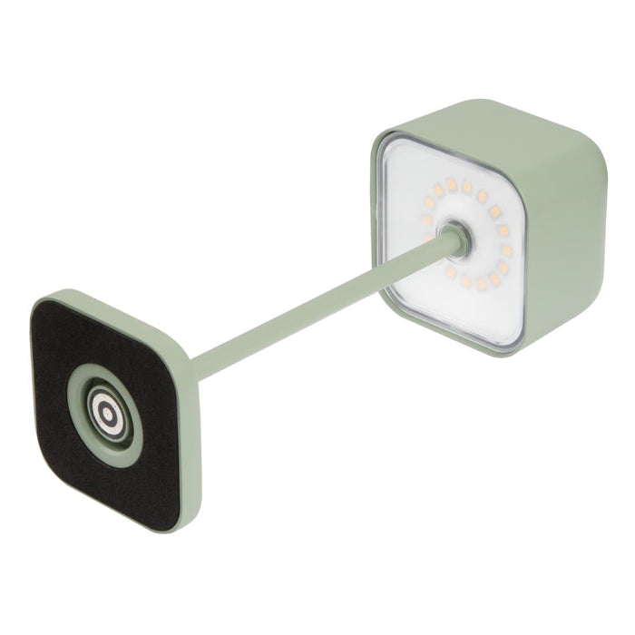 Olympia Lucca Table Lamp Squared Dome Sage 200mm Olympia