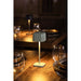 Olympia Lucca Table Lamp Squared Dome Sage 200mm Olympia