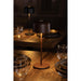 Olympia Siena Table Lamp Round Dome Chestnut 300mm Olympia