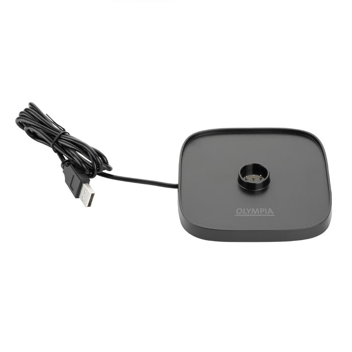 Olympia Lucca Table Lamp Squared Dome Chestnut 300mm Olympia