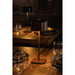 Olympia Lucca Table Lamp Squared Dome Chestnut 300mm Olympia