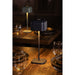 Olympia Lucca Table Lamp Squared Dome Grey 300mm Olympia