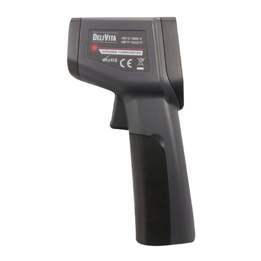 The digital infrared thermometer -50°C to 420°C (-58°F to 788°F). Non-contact laser temperature gun, recommended for your wood-fired oven.