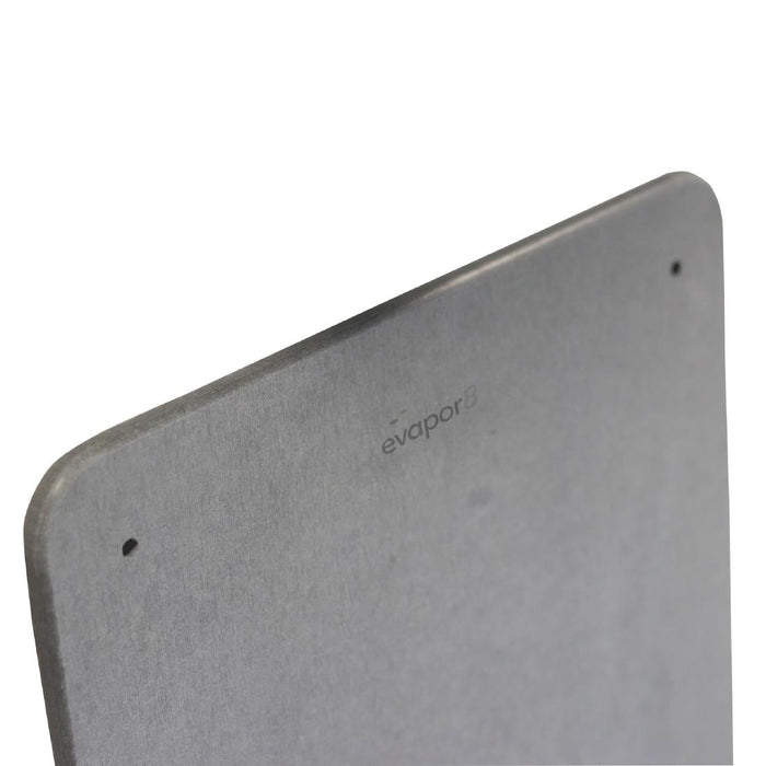 Evapor8 Splashback 800x400mm Plain Grey Evapor8