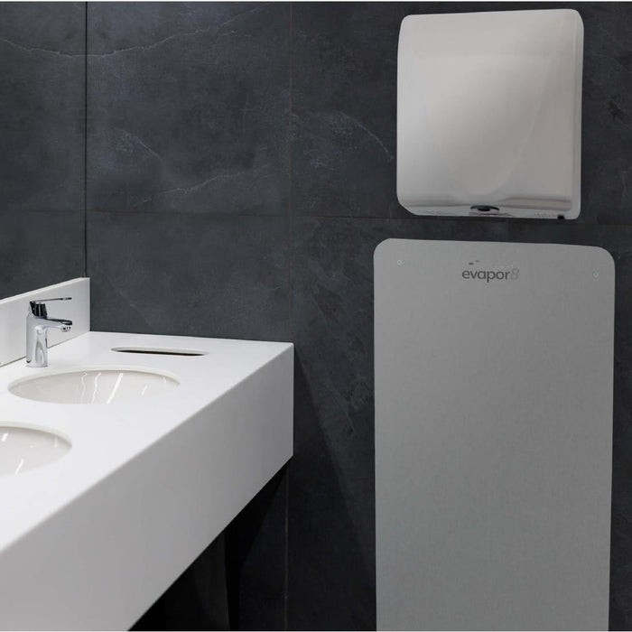 Evapor8 Splashback 800x400mm Plain Grey Evapor8