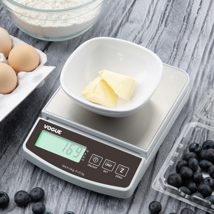 Vogue Electronic Scale 3kg Vogue