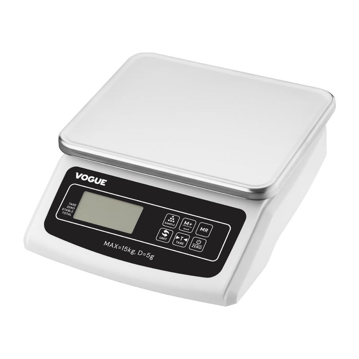 Vogue Electric Platform Scale 15kg Vogue