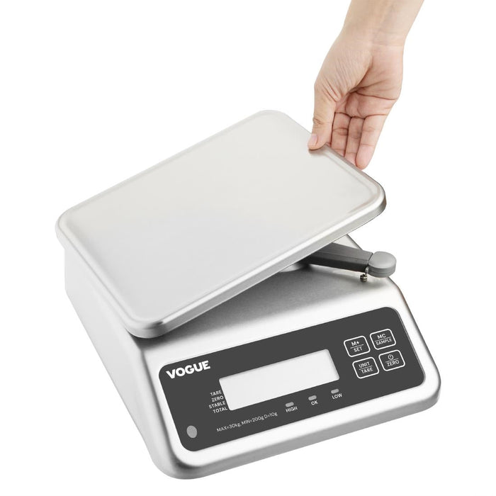 Vogue Waterproof Electric Scales 30kg Vogue