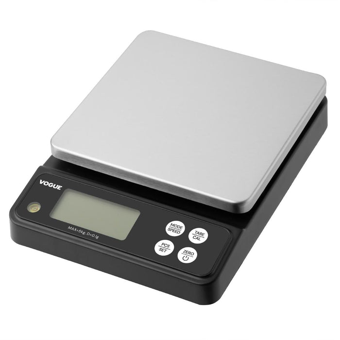Vogue Waterproof Electric Scales 5kg Vogue