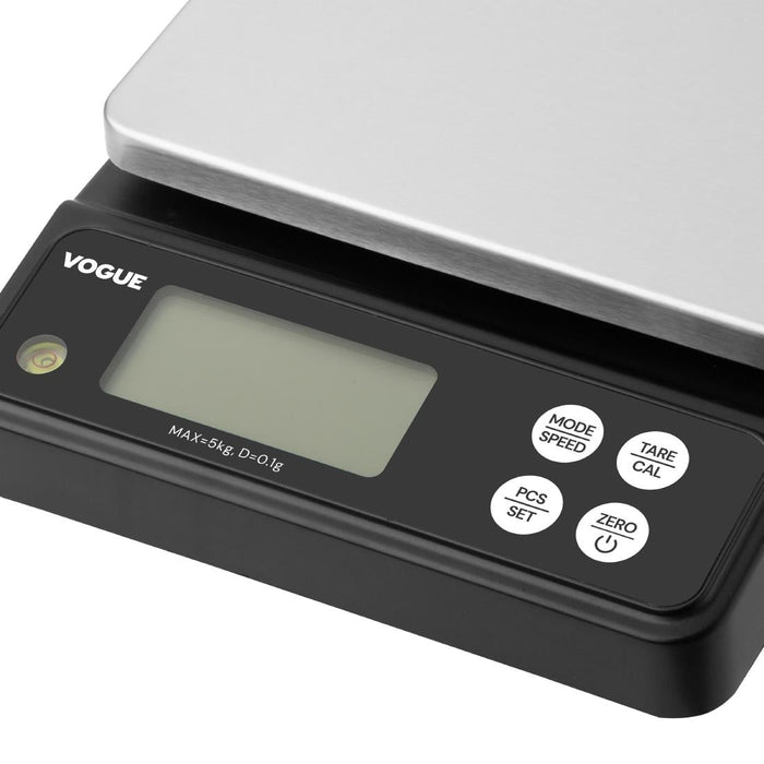 Vogue Waterproof Electric Scales 5kg Vogue