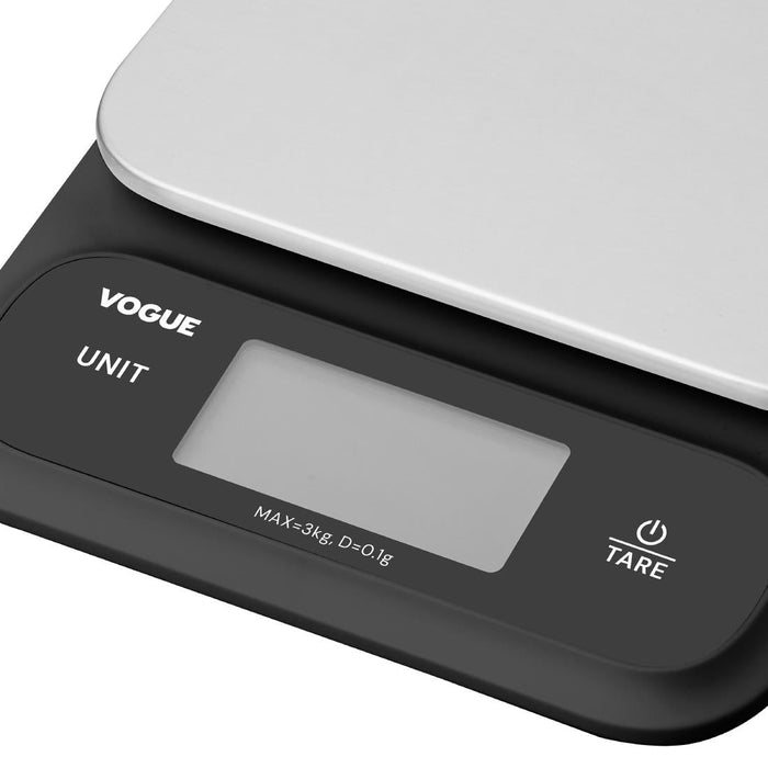 Vogue Waterproof Electric Scales  3kg Vogue