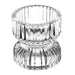 Olympia Ridged Glass Tealight/Candle Holders 52x52mm (6 Pack) Olympia