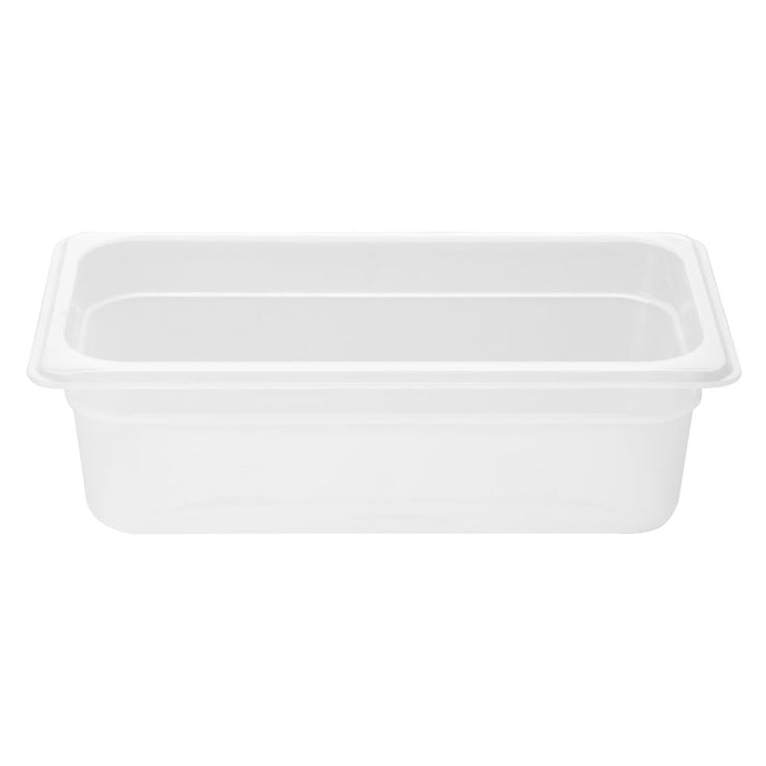Nisbets Essentials Polypropylene 1/3 Gastronorm Container 100mm Nisbets Essentials