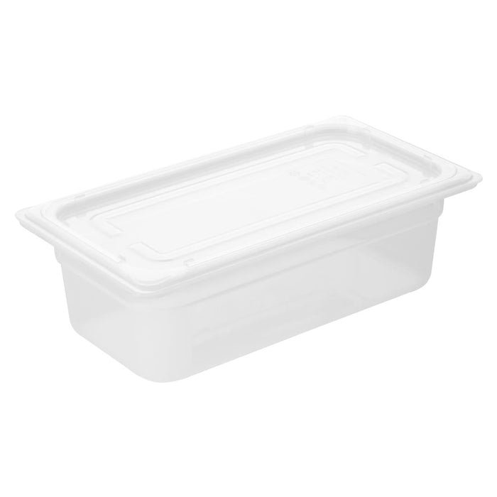 Nisbets Essentials Polypropylene 1/3 Gastronorm Container 100mm Nisbets Essentials