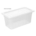 Nisbets Essentials Polypropylene 1/3 Gastronorm Container 150mm Nisbets Essentials