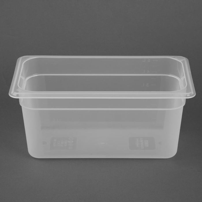 Nisbets Essentials Polypropylene 1/3 Gastronorm Container 150mm Nisbets Essentials