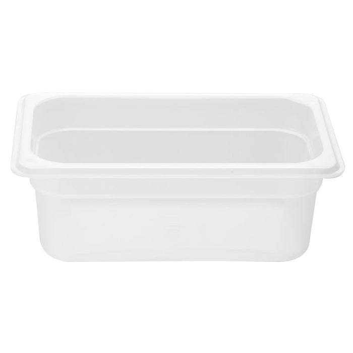 Nisbets Essentials Polypropylene 1/4 Gastronorm Container 100mm Nisbets Essentials