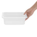 Nisbets Essentials Polypropylene 1/4 Gastronorm Container 100mm Nisbets Essentials