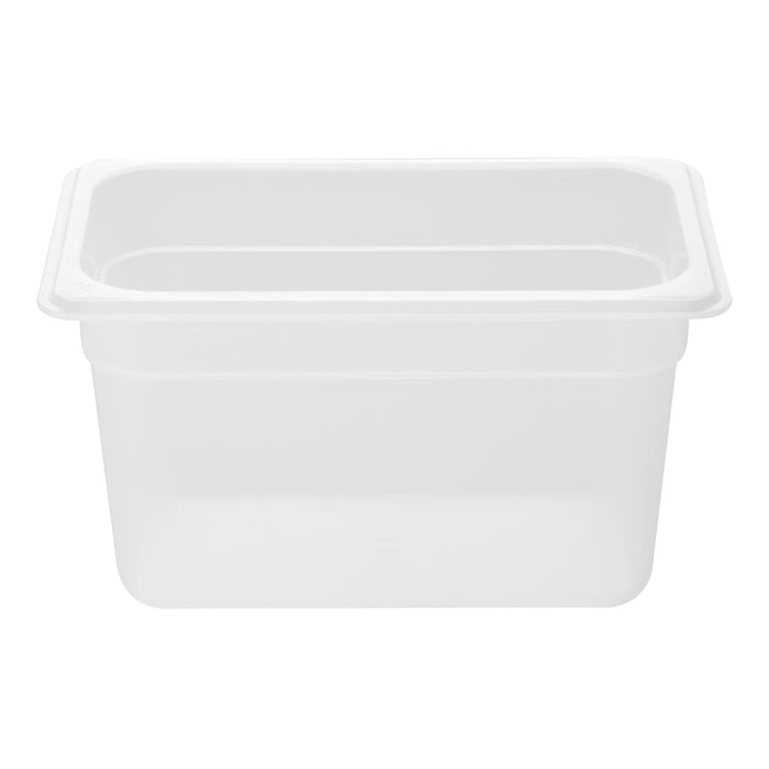 Nisbets Essentials Polypropylene 1/4 Gastronorm Container 150mm Nisbets Essentials