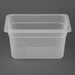 Nisbets Essentials Polypropylene 1/4 Gastronorm Container 150mm Nisbets Essentials