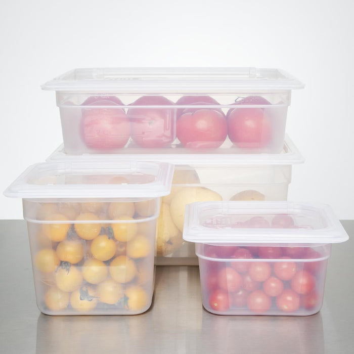 Nisbets Essentials Polypropylene 1/4 Gastronorm Container 150mm Nisbets Essentials