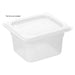 Nisbets Essentials Polypropylene 1/6 Gastronorm Container 100mm Nisbets Essentials