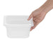 Nisbets Essentials Polypropylene 1/6 Gastronorm Container 100mm Nisbets Essentials