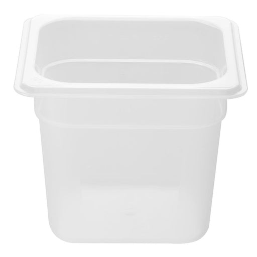 Nisbets Essentials Polypropylene 1/6 Gastronorm Container 150mm Nisbets Essentials