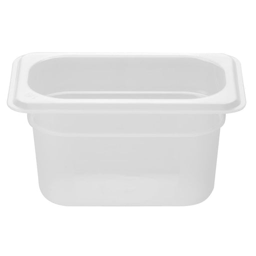 Nisbets Essentials Polypropylene 1/9 Gastronorm Container 100mm Nisbets Essentials