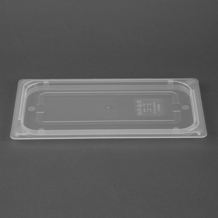 Nisbets Essentials Polypropylene Gastronorm Lid 1/3 Nisbets Essentials