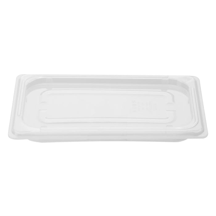 Nisbets Essentials Polypropylene Gastronorm Lid 1/4 Nisbets Essentials