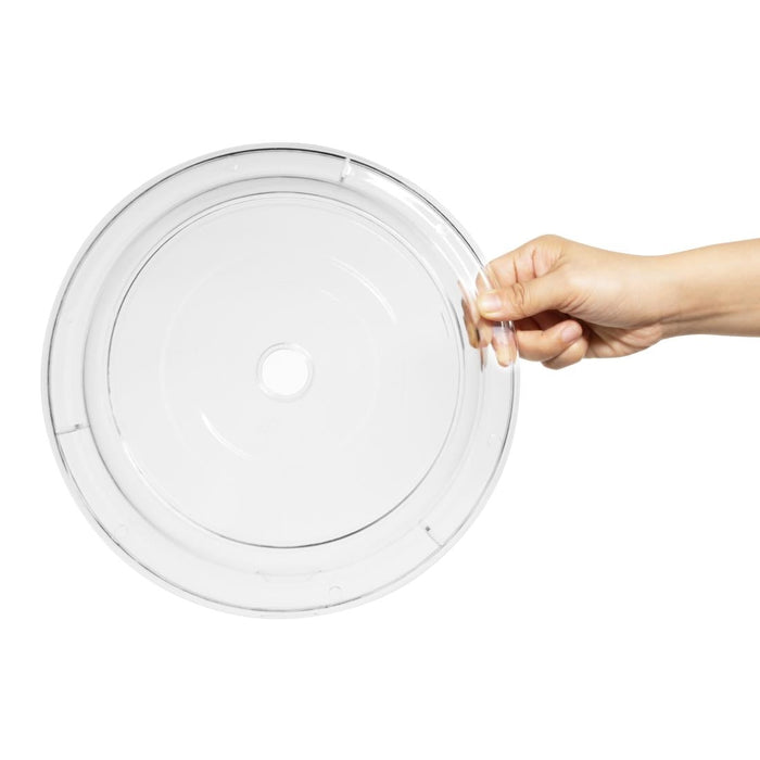 Vogue Polycarbonate Round Plate Cover 254mm Vogue