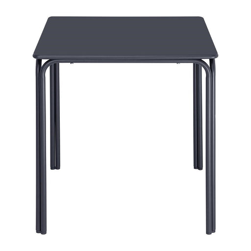 Bolero Adeline Steel Square Table 700mm Slate Blue Bolero