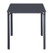 Bolero Adeline Steel Square Table 700mm Slate Blue Bolero
