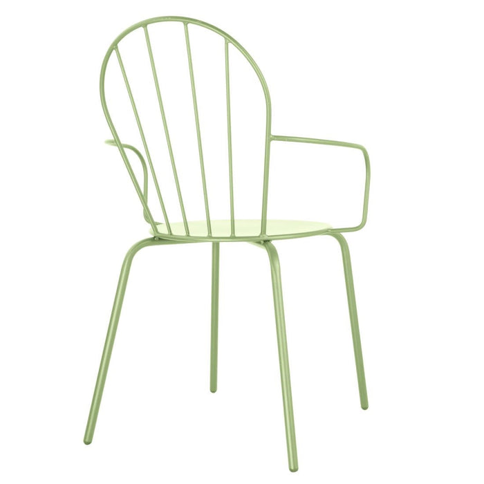 Bolero Adeline Arm Chair Light Green (4 Pack) Bolero