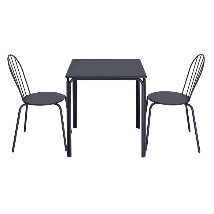Bolero Adeline Side Chairs Slate Blue (4 Pack) Bolero