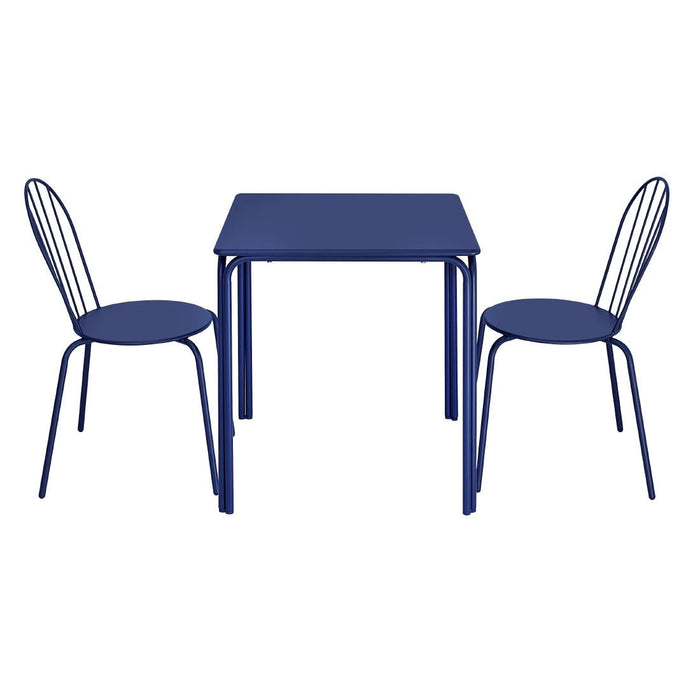 Bolero Adeline Side Chair Dark Navy (4 Pack) Bolero