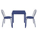 Bolero Adeline Side Chair Dark Navy (4 Pack) Bolero
