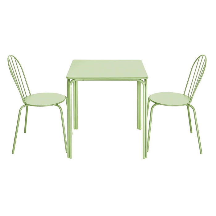 Bolero Adeline Side Chair Light Green (4 Pack) Bolero