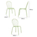 Bolero Adeline Side Chair Light Green (4 Pack) Bolero
